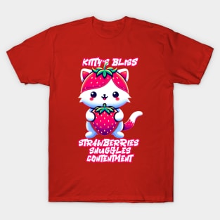 kitty bliss strawberry T-Shirt